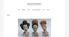 Desktop Screenshot of melaniebourget.com